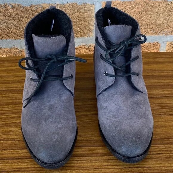 Rebecca Minkoff Persy Shearling Boots 8.5 - Picture 2 of 12